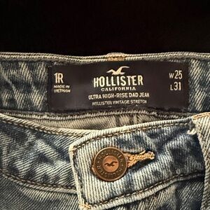 Hollister Blue High Rise Jeans